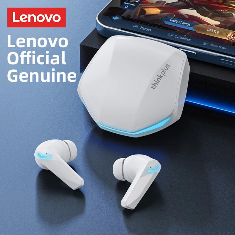 Lenovo GM2 Pro Wireless Gaming Earbuds – Touch Control, Bluetooth, HiFi Stereo
