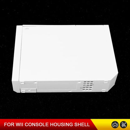 Transparent Replacement Housing Shell for Nintendo Wii – Full Case w/ Buttons