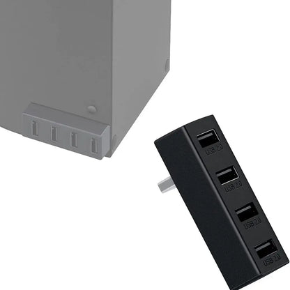 High-Speed USB 4-Port Hub for Xbox Series X|S – USB Converter & Expander Adapter
