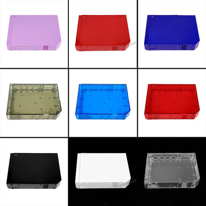 Transparent Replacement Housing Shell for Nintendo Wii – Full Case w/ Buttons