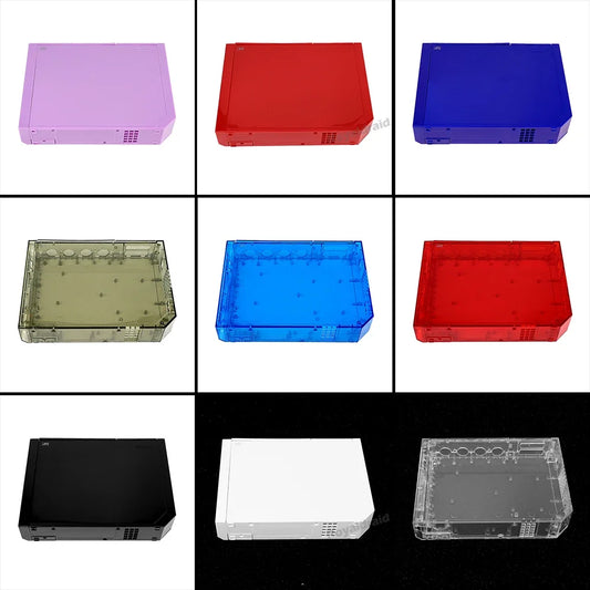 Transparent Replacement Housing Shell for Nintendo Wii – Full Case w/ Buttons
