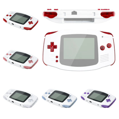 eXtremeRate Full Set Replacement Buttons for Game Boy Advance – Transparent Series - TechTastic Treasures