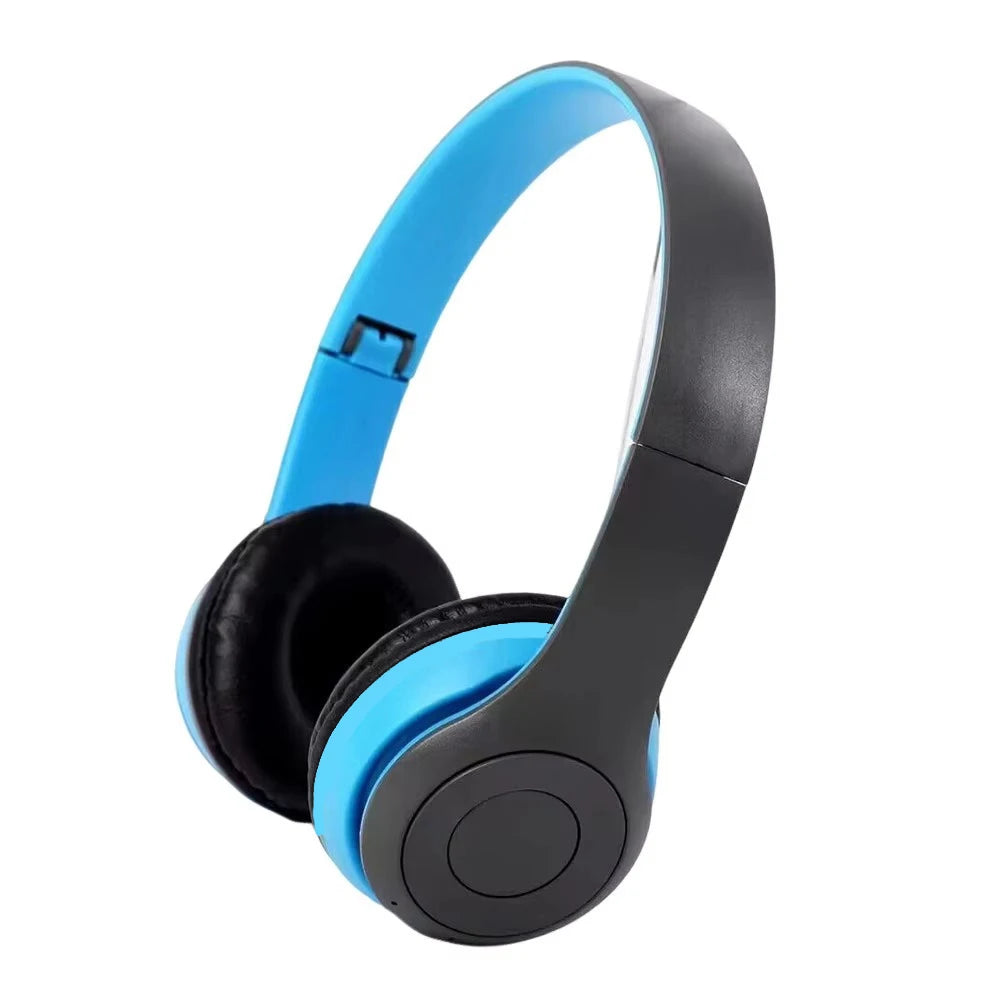 P47 Wireless Bluetooth 5.0 Headphones | Foldable HiFi Bass