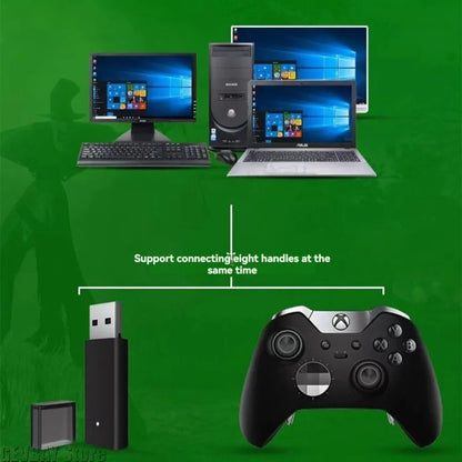 Xbox Wireless Adapter for Windows – Compatible with Xbox One / Series / Elite Controllers