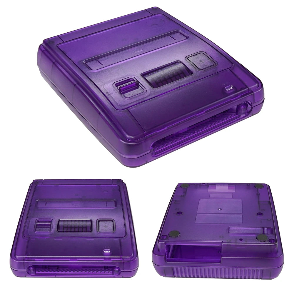 Bitfunx Transparent Replacement Case for Super Famicom / Super NES Console