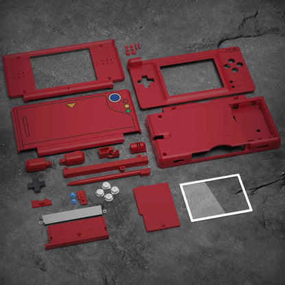 eXtremeRate Nintendo DS Lite Shell Monster Index – Full Housing Replacement Case with Buttons & Screen Lens