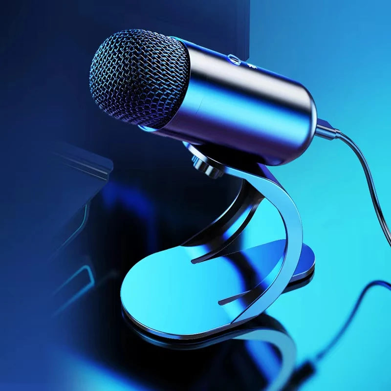 USB Condenser Desktop Microphone – Professional Conference Mic for PC, Gaming, Streaming & Recording