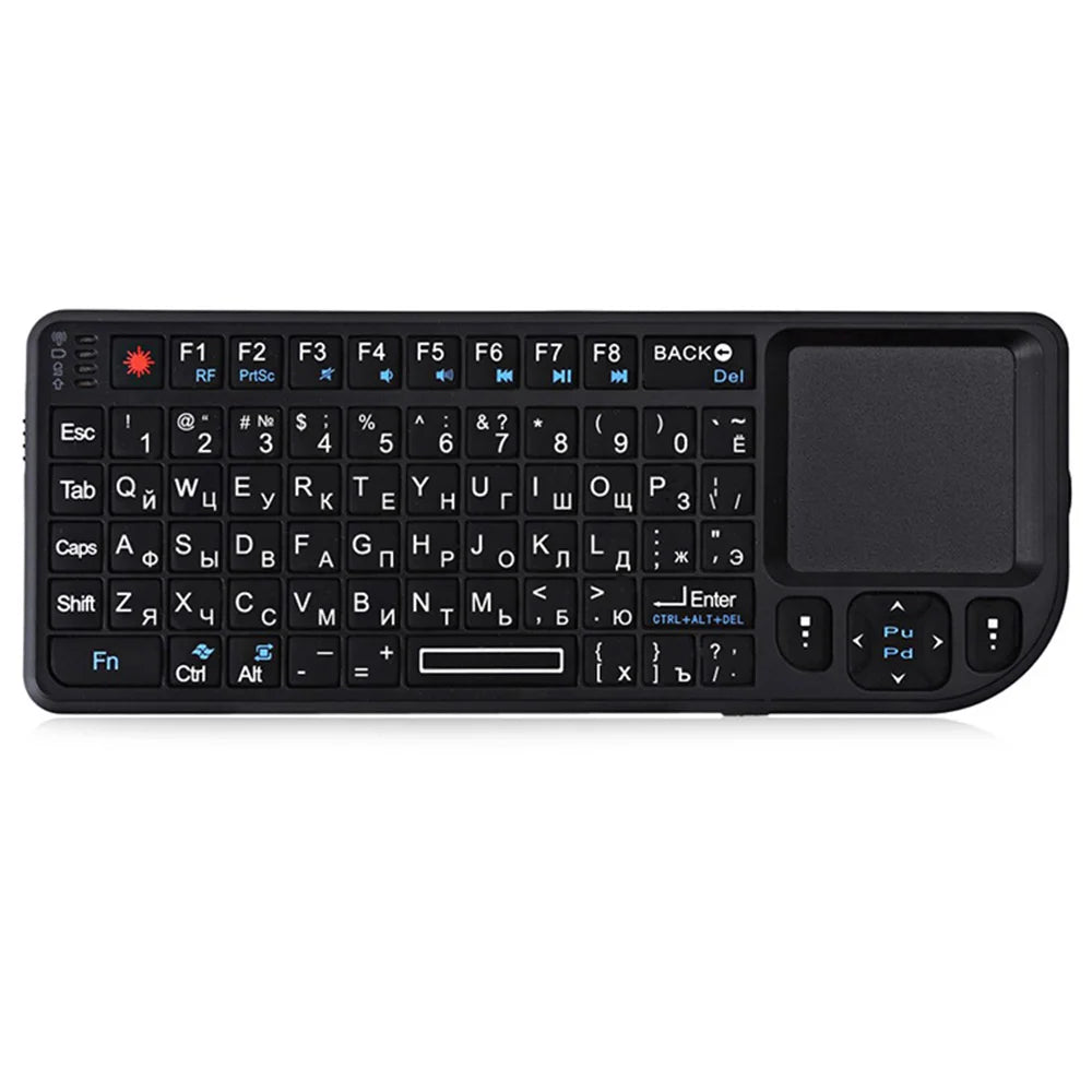 MRSVI A8 Mini Wireless Keyboard with Touchpad – 2.4G Backlit Air Mouse for Android TV & PC