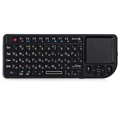 MRSVI A8 Mini Wireless Keyboard with Touchpad – 2.4G Backlit Air Mouse for Android TV & PC