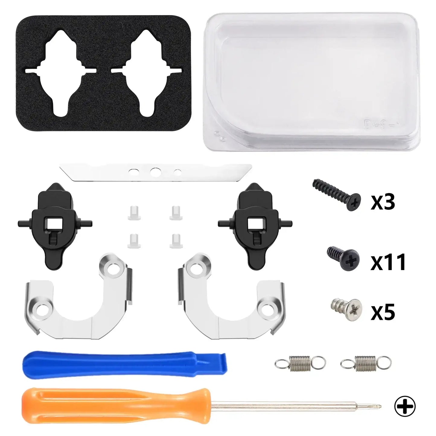 eXtremeRate Back Paddle Replacement Magnetic Module Kit – PS5 Edge Controller Repair Parts (Without Back Paddle) - TechTastic Treasures