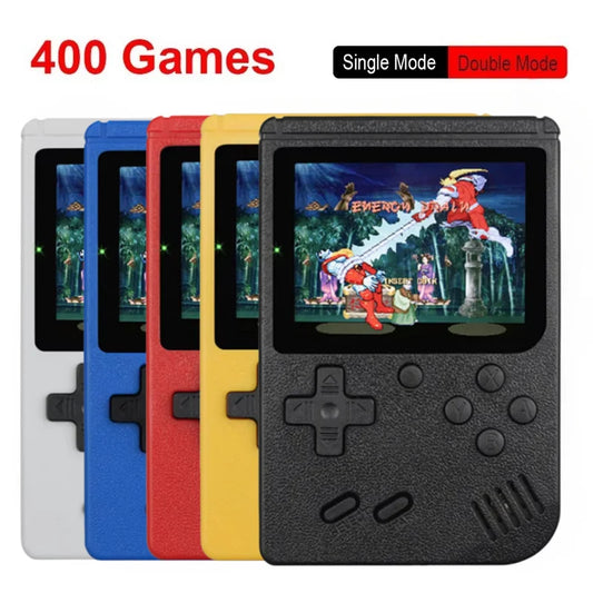 400-in-1 Mini Retro Handheld Game Console | 3.0” LCD 8-Bit