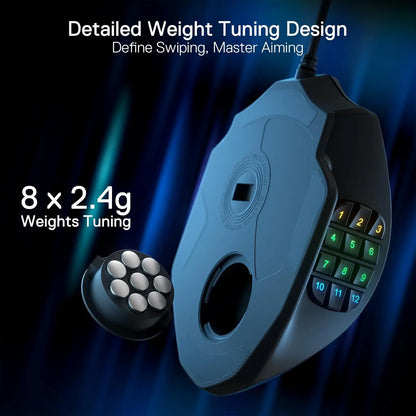 Redragon M908 RGB Wired Gaming Mouse