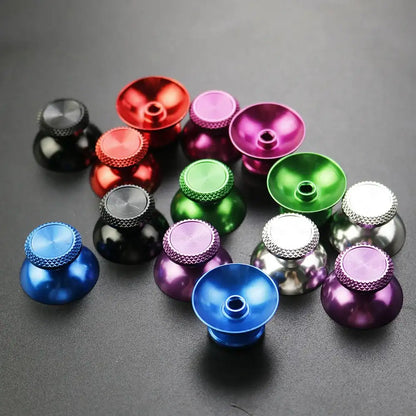 YUXI Metal Analog Joystick Thumb Stick Grip Caps for PS5 Controller (2PCS)