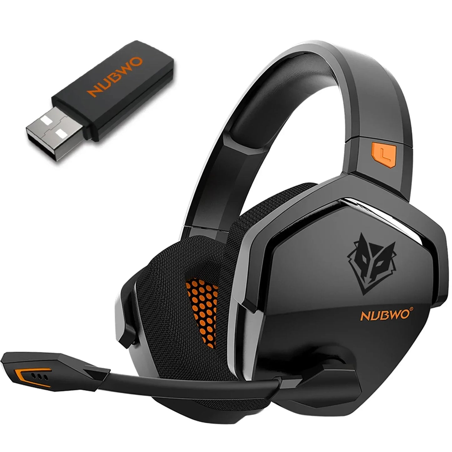 NUBWO G06 Wireless Gaming Headset | 2.4G 7.1 Surround ENC Mic