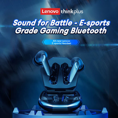 Lenovo GM2 Pro Wireless Gaming Earbuds – Touch Control, Bluetooth, HiFi Stereo