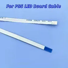 PlayStation 5 PS5 6 Pin FFC Flex Ribbon Cable for Front Panel Led Lights - 1pc - TechTastic Treasures