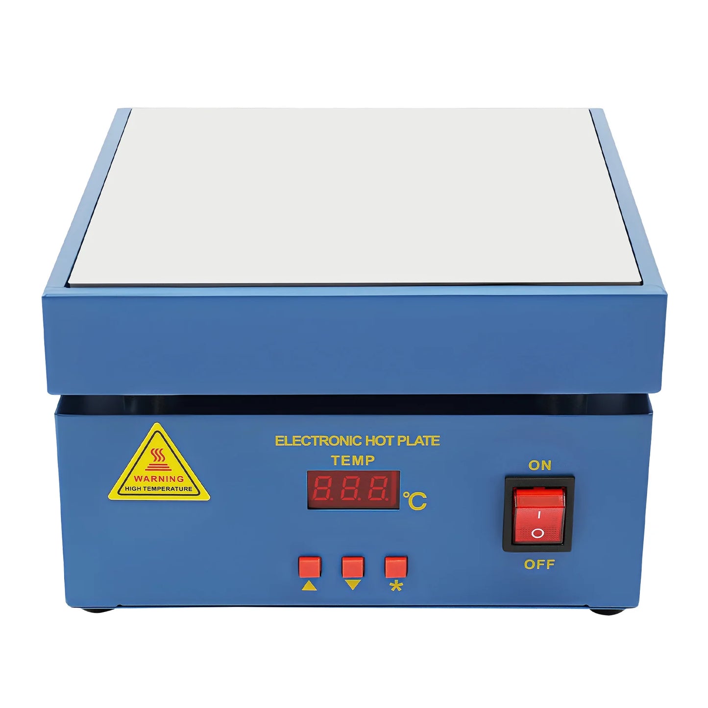 800W Soldering Hot Plate 20x20cm – LCD PCB Preheat Station for BGA SMD Rework & Electronics Repair