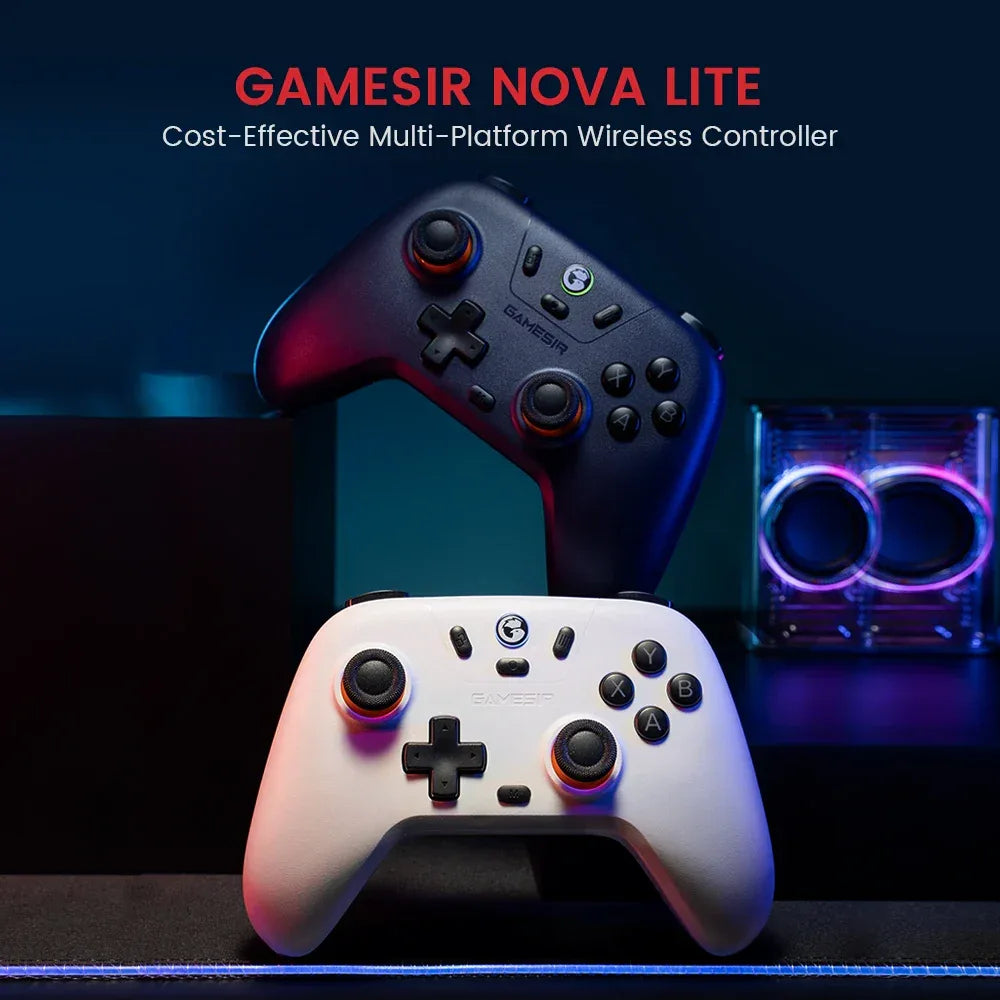 GameSir Nova Lite Wireless Switch Controller – Bluetooth Gamepad with Hall Effect Joysticks - TechTastic Treasures