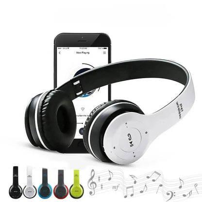 P47 Wireless Bluetooth 5.0 Headphones | Foldable HiFi Bass
