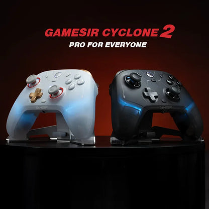 GameSir Cyclone 2 Wireless Controller – Bluetooth Gamepad for Nintendo Switch 2, iPhone & Android with Hall Effect Triggers - TechTastic Treasures