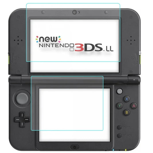 2-Pack Tempered Glass Screen Protector for Nintendo New 3DS XL / LL – Premium Protection Set - TechTastic Treasures