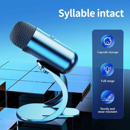 USB Condenser Desktop Microphone – Professional Conference Mic for PC, Gaming, Streaming & Recording