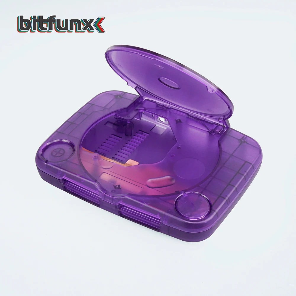 Bitfunx Transparent Replacement Shell for PlayStation PS One