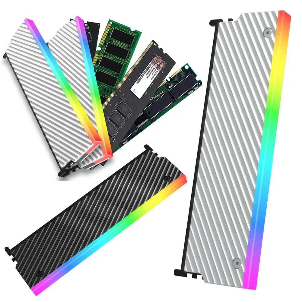 5V 3-Pin ARGB RAM Cooler | DDR2 DDR3 DDR4 DDR5 Memory Heat Sink