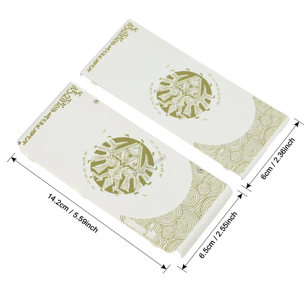 Black | White DIY AE Faceplate Set for New Nintendo 3DS - TechTastic Treasures