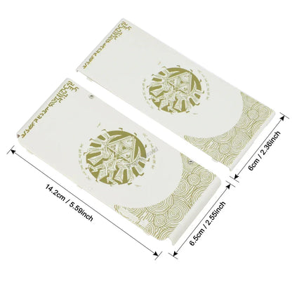 Black | White DIY AE Faceplate Set for New Nintendo 3DS - TechTastic Treasures