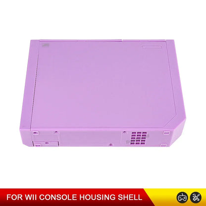 Transparent Replacement Housing Shell for Nintendo Wii – Full Case w/ Buttons