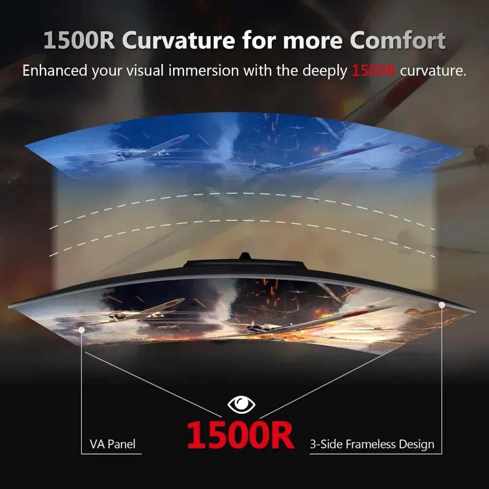 Z-Edge UG30 30” Curved Ultrawide Gaming Monitor – 1080P, 144Hz / 200Hz, 1ms MPRT