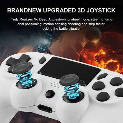 GAMINJA Wireless Gamepad with 6-Axis Gyroscope – Touchpad & Dual Vibration