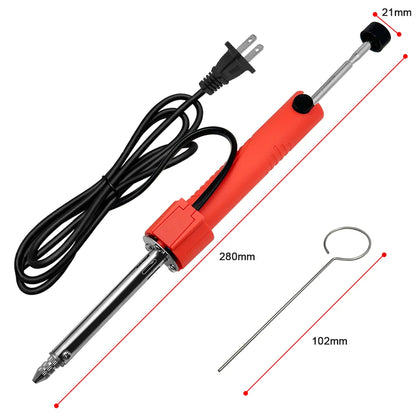 30W Electrothermal Solder Sucker | Desoldering Pump & Iron Tool