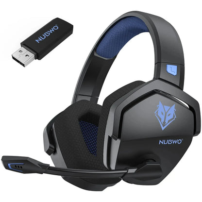 NUBWO G06 Wireless Gaming Headset | 2.4G 7.1 Surround ENC Mic