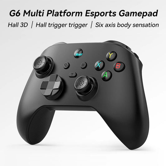 G6 Mobile Game Controller – Hall Effect Joysticks | Switch, iOS, Android & PC