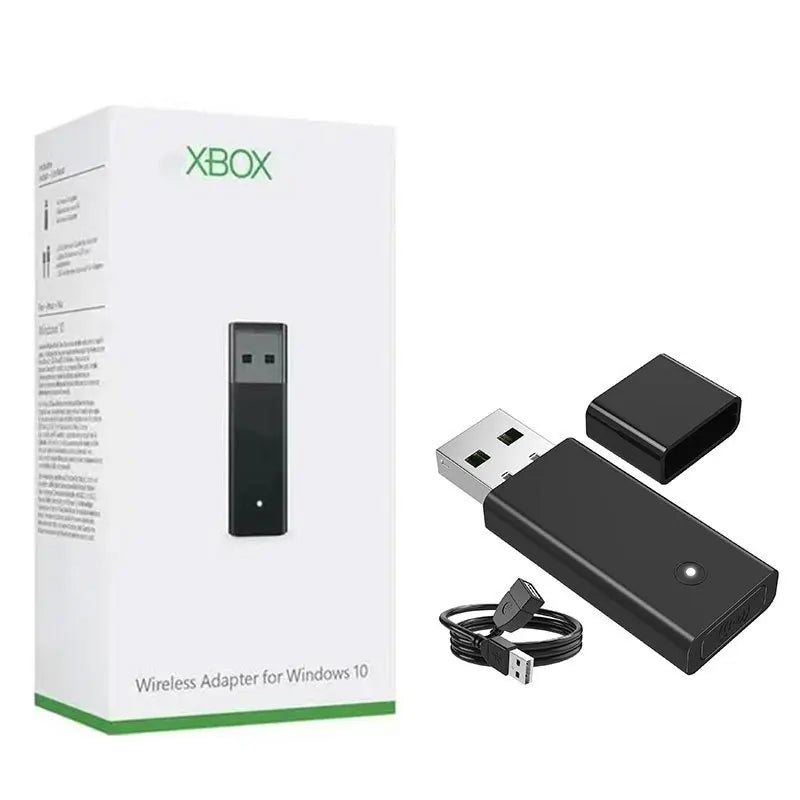 Xbox Wireless Adapter for Windows – Compatible with Xbox One / Series / Elite Controllers