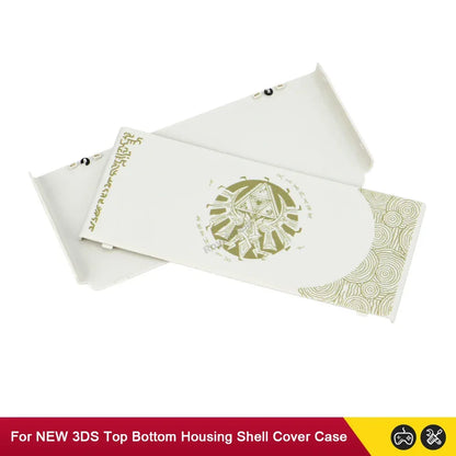 Black | White DIY AE Faceplate Set for New Nintendo 3DS - TechTastic Treasures