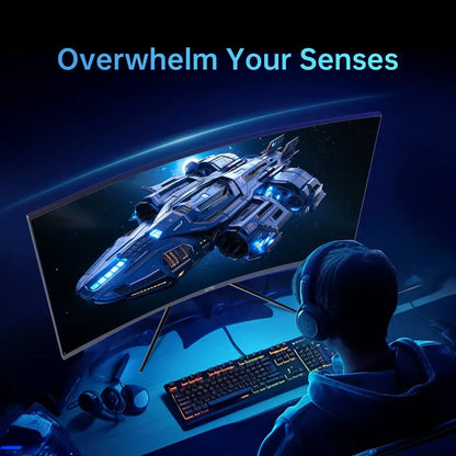 KTC 32-Inch 240Hz Curved Gaming Monitor – 1500R, 1080P, HDR10, FreeSync/G-Sync Compatible - TechTastic Treasures