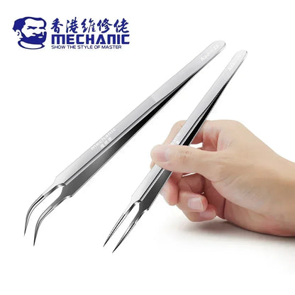 MECHANIC AAA-14 / AAA-15 Precision Tweezers | Ultra-Fine PCB Repair Tool