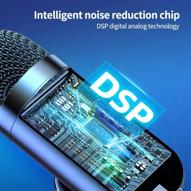 USB Condenser Desktop Microphone – Professional Conference Mic for PC, Gaming, Streaming & Recording