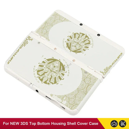 Black | White DIY AE Faceplate Set for New Nintendo 3DS - TechTastic Treasures