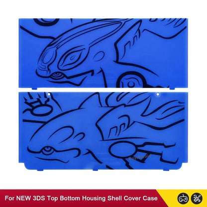 Replacement Faceplate Cover for New Nintendo 3DS – Upper & Back Battery Housing Shell (11 Colors)