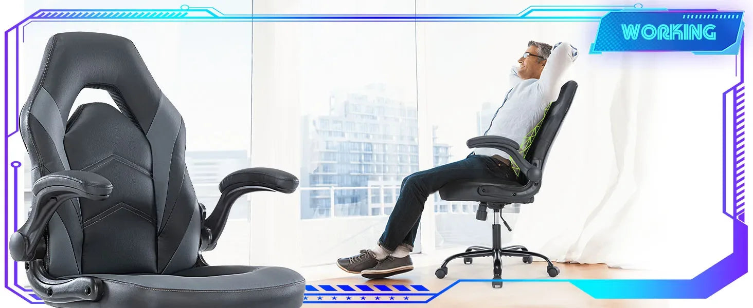 JHK Ergonomic Office & Gaming Chair – Comfort, Style, and Performance in One - TechTastic Treasures