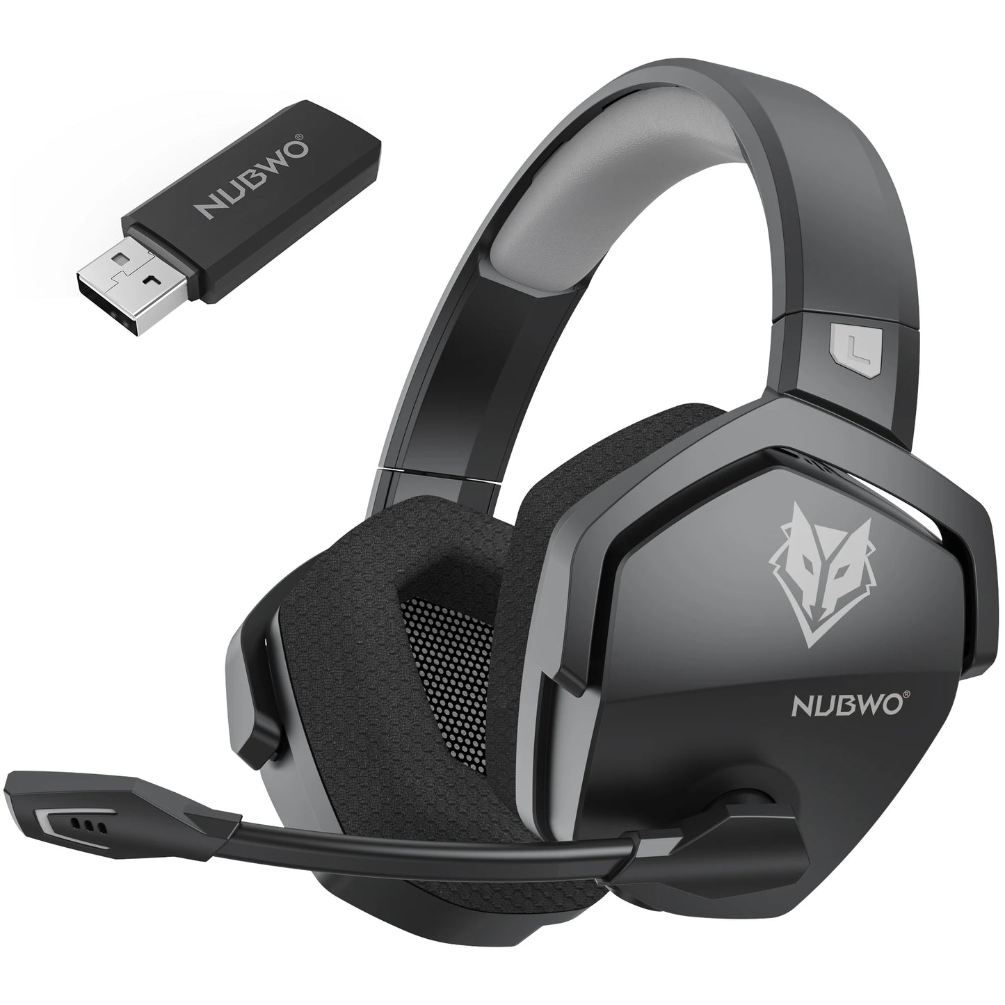 NUBWO G06 Wireless Gaming Headset | 2.4G 7.1 Surround ENC Mic