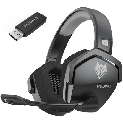 NUBWO G06 Wireless Gaming Headset | 2.4G 7.1 Surround ENC Mic