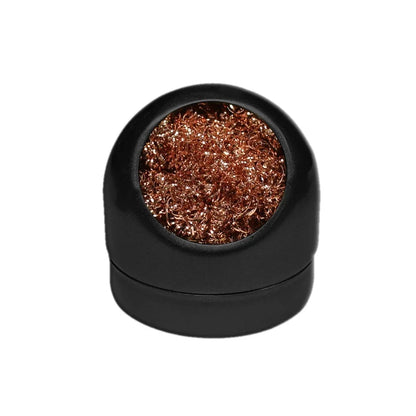 Soldering Iron Tip Cleaner | Steel Wool Cleaning Ball with Metal Stand