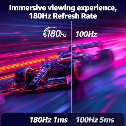 32” Curved Gaming Monitor – QHD 2560×1440, 180Hz, 1500R, FreeSync