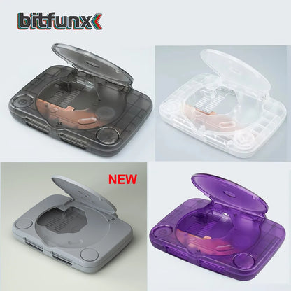 Bitfunx Transparent Replacement Shell for PlayStation PS One