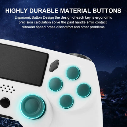 GAMINJA Wireless Gamepad with 6-Axis Gyroscope – Touchpad & Dual Vibration